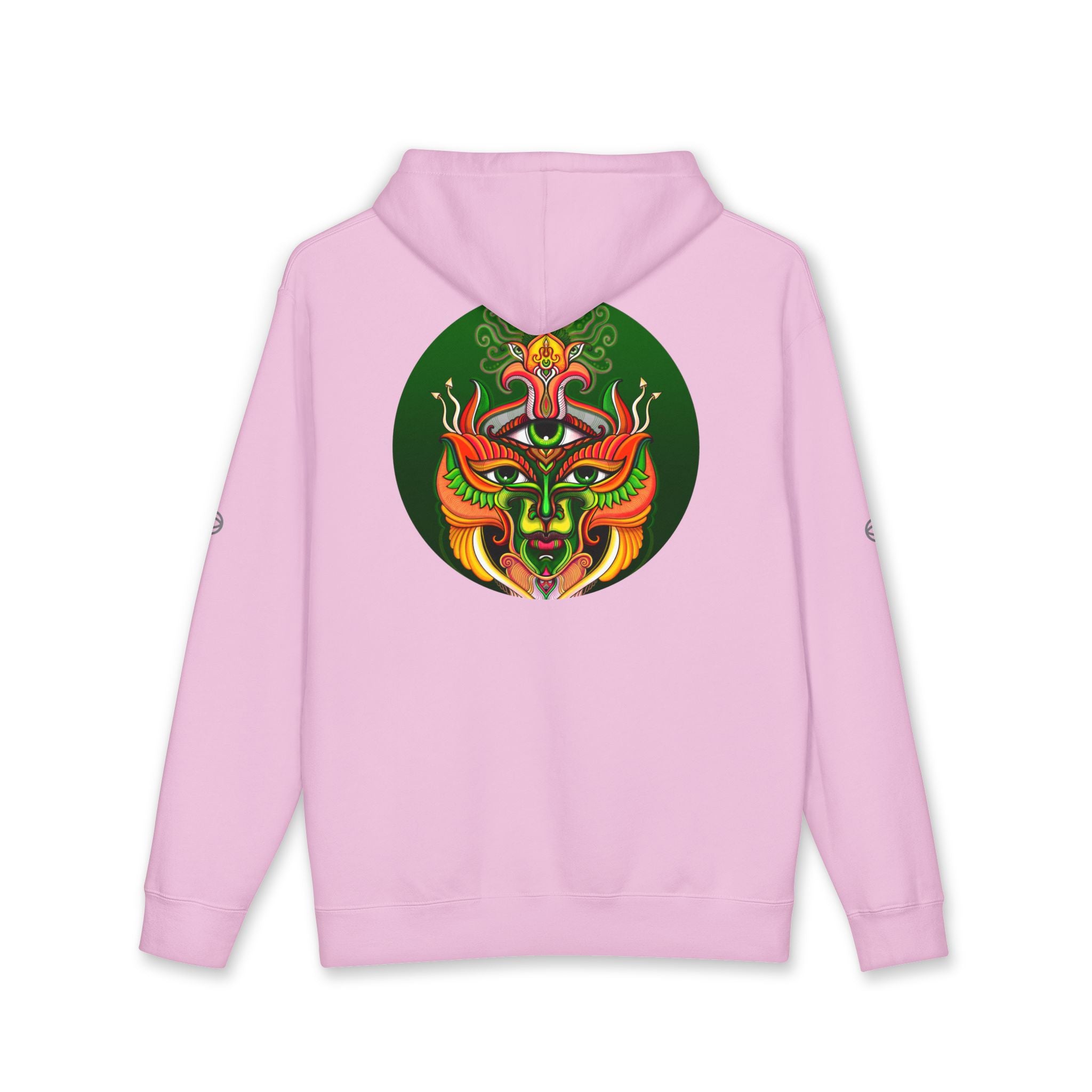 Hoodie — Vibrant Tribal Mask Graphic Pullover #h976345
