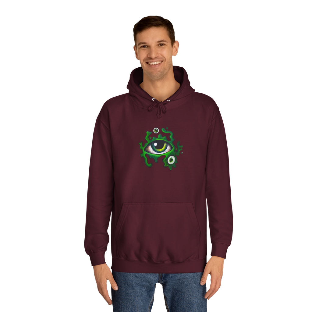 Green Eye Graphic Hoodie #r9764567