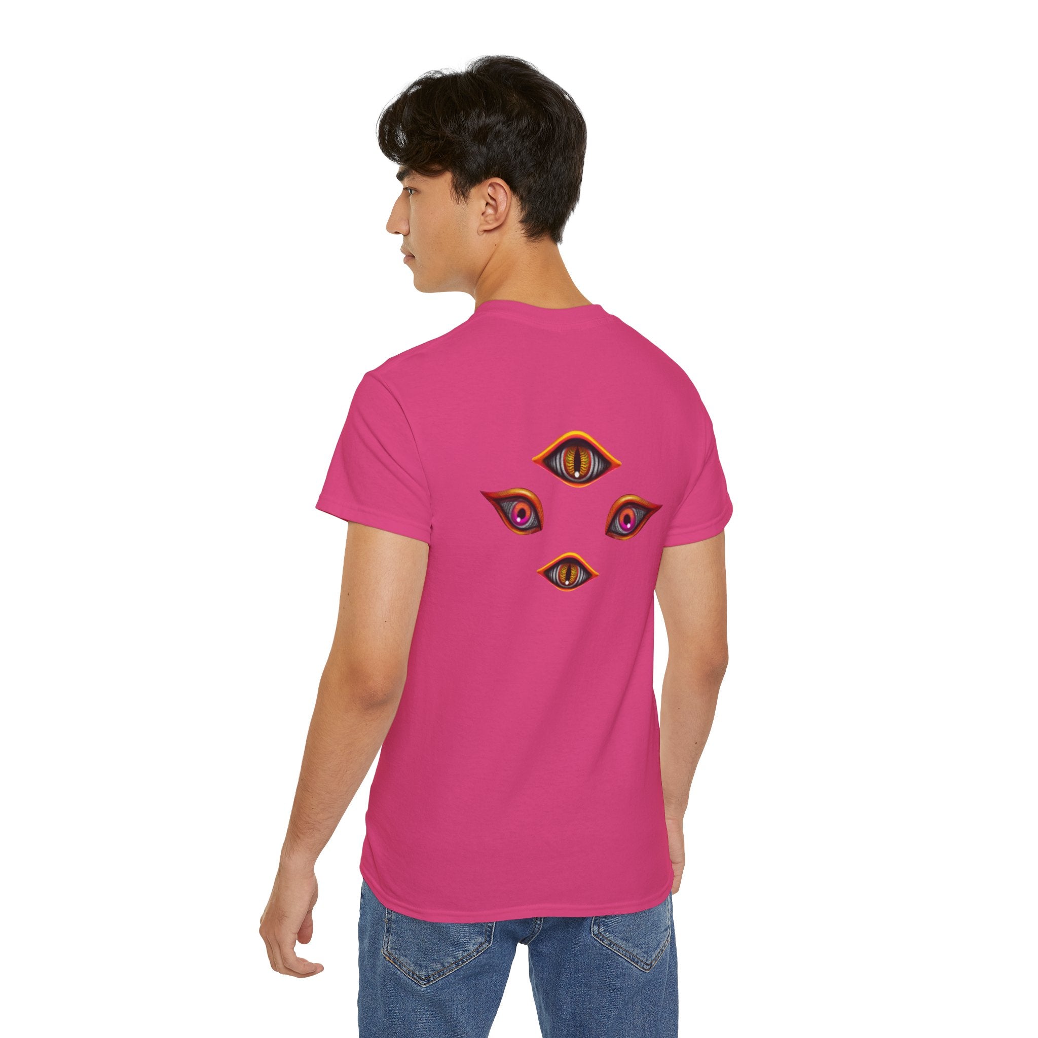 Mystic Eyes Graphic Tee — Psychedelic All-Seeing Eye T-Shirt #hfs84300