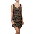 Kaleidoscope Floral Racerback Dress — Boho Patterned AOP #gho7540