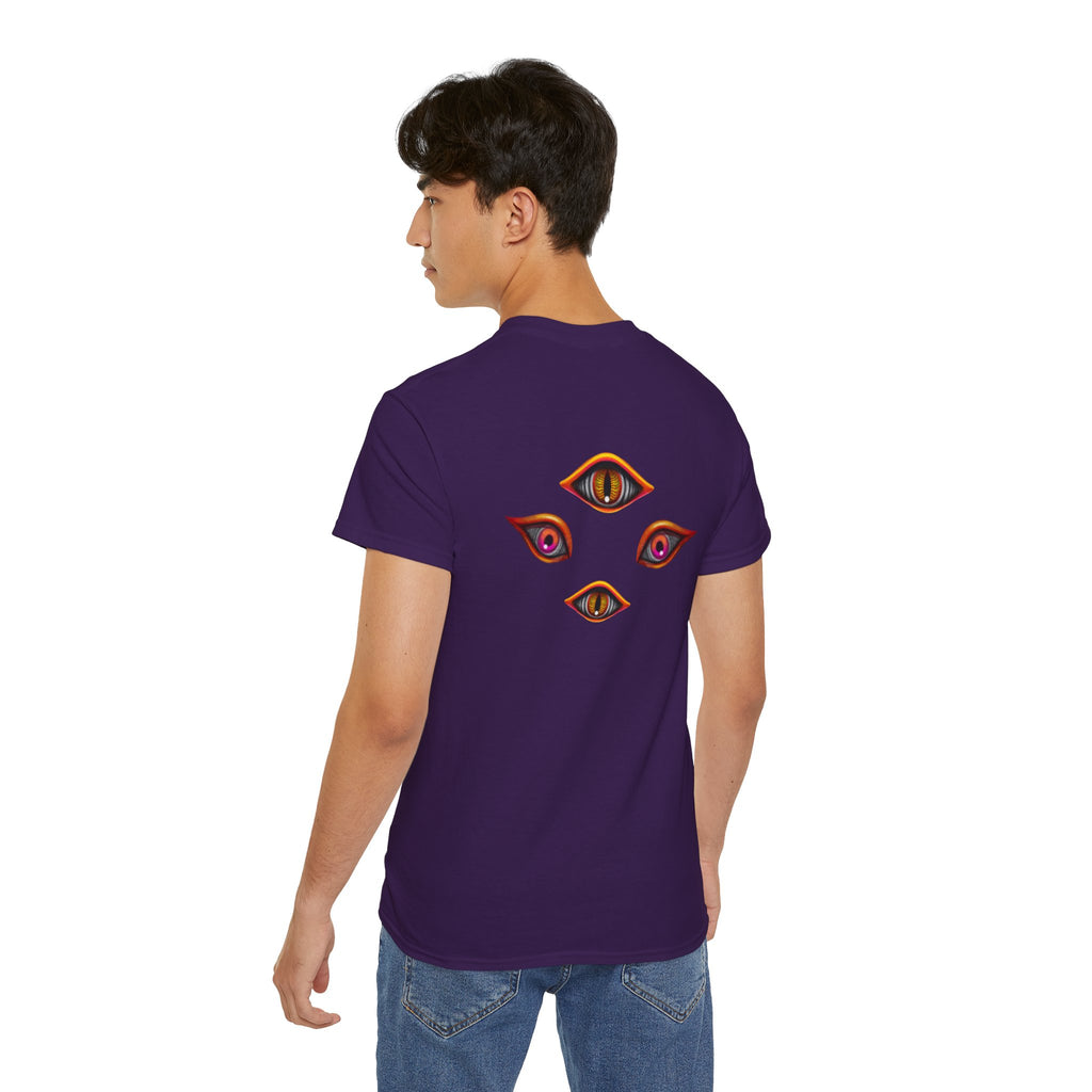 Mystic Eyes Graphic Tee — Psychedelic All-Seeing Eye T-Shirt #hfs84300