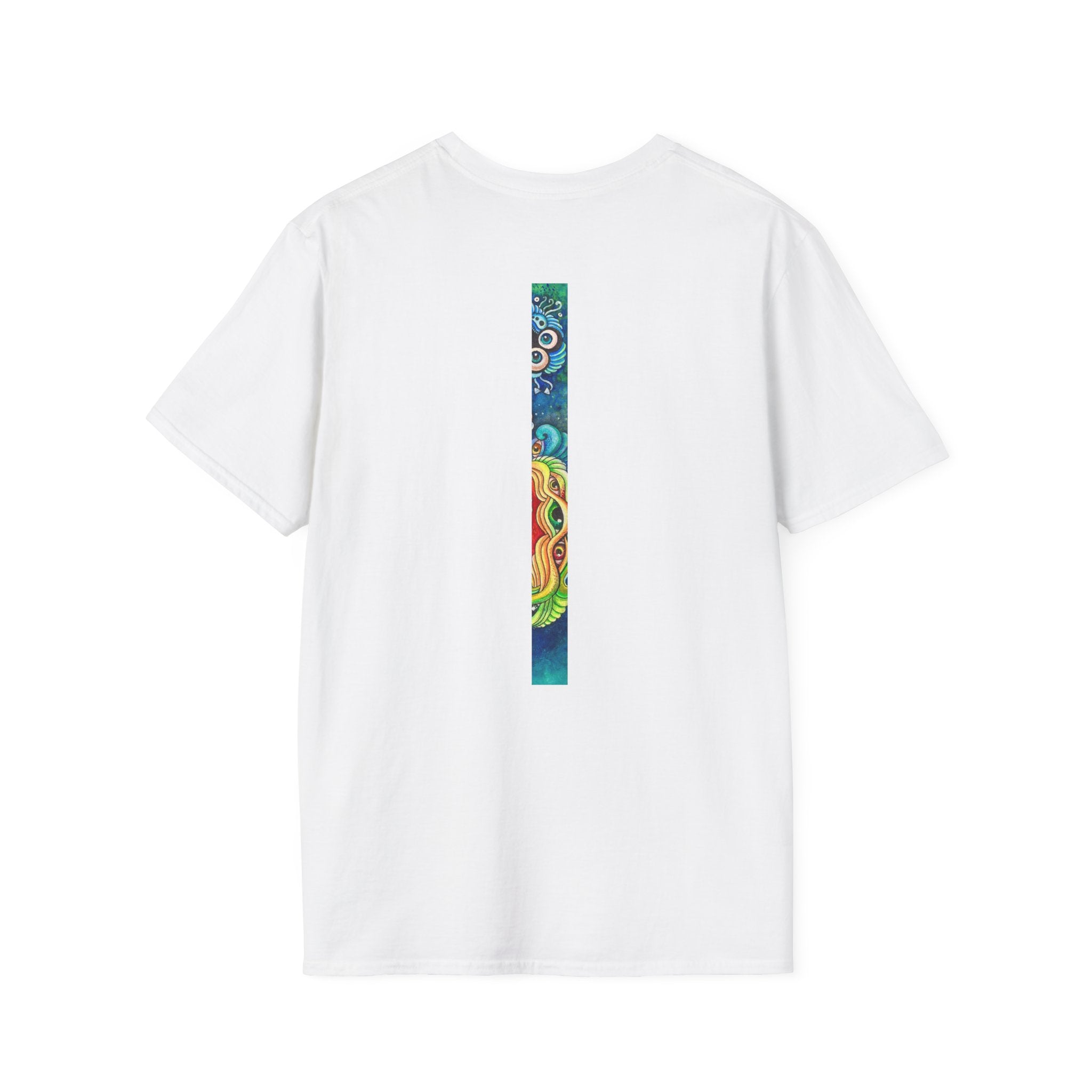 Psychedelic Prism Triangle T-Shirt #h7432887