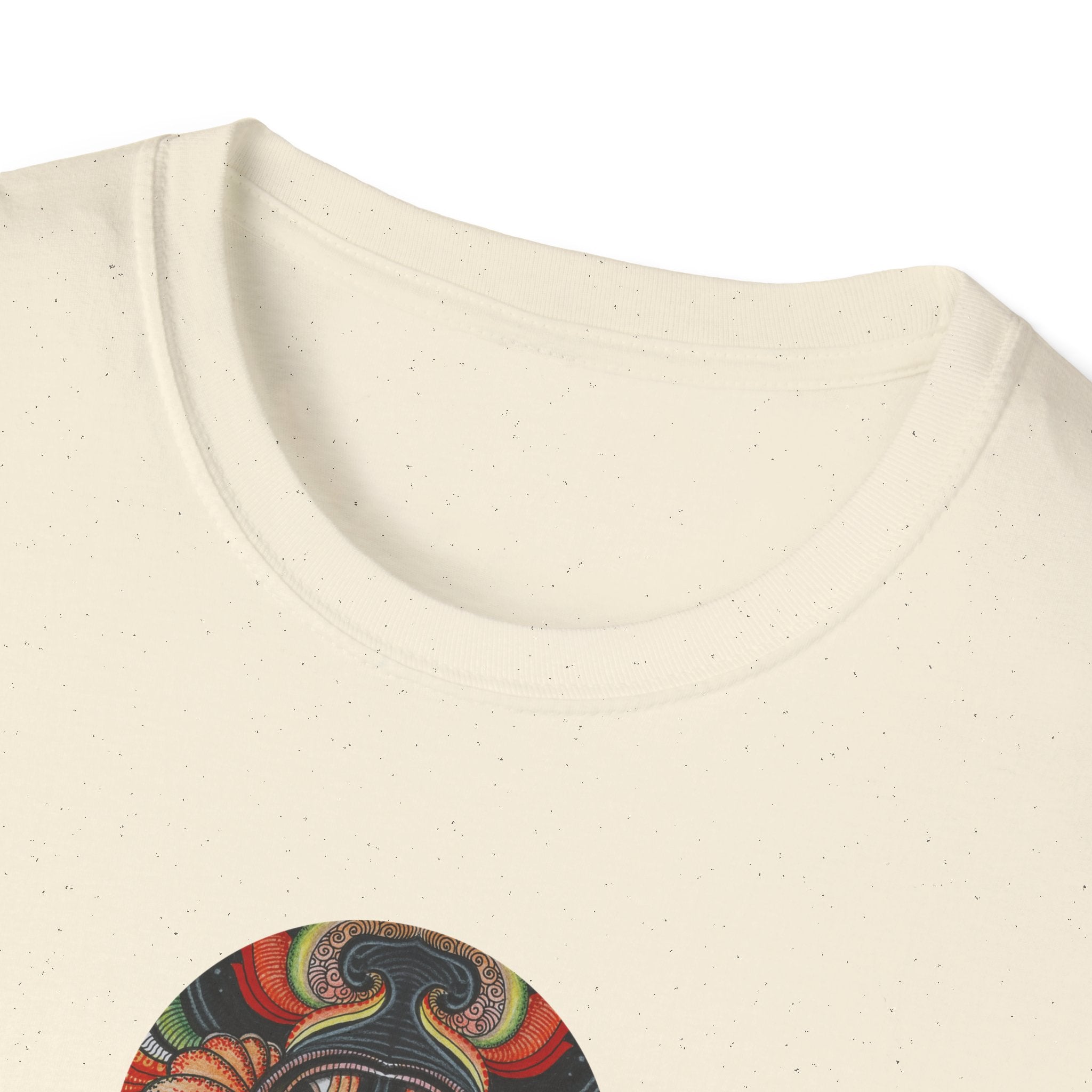 Keyhole & Star Psychedelic Graphic T-Shirt #fd763