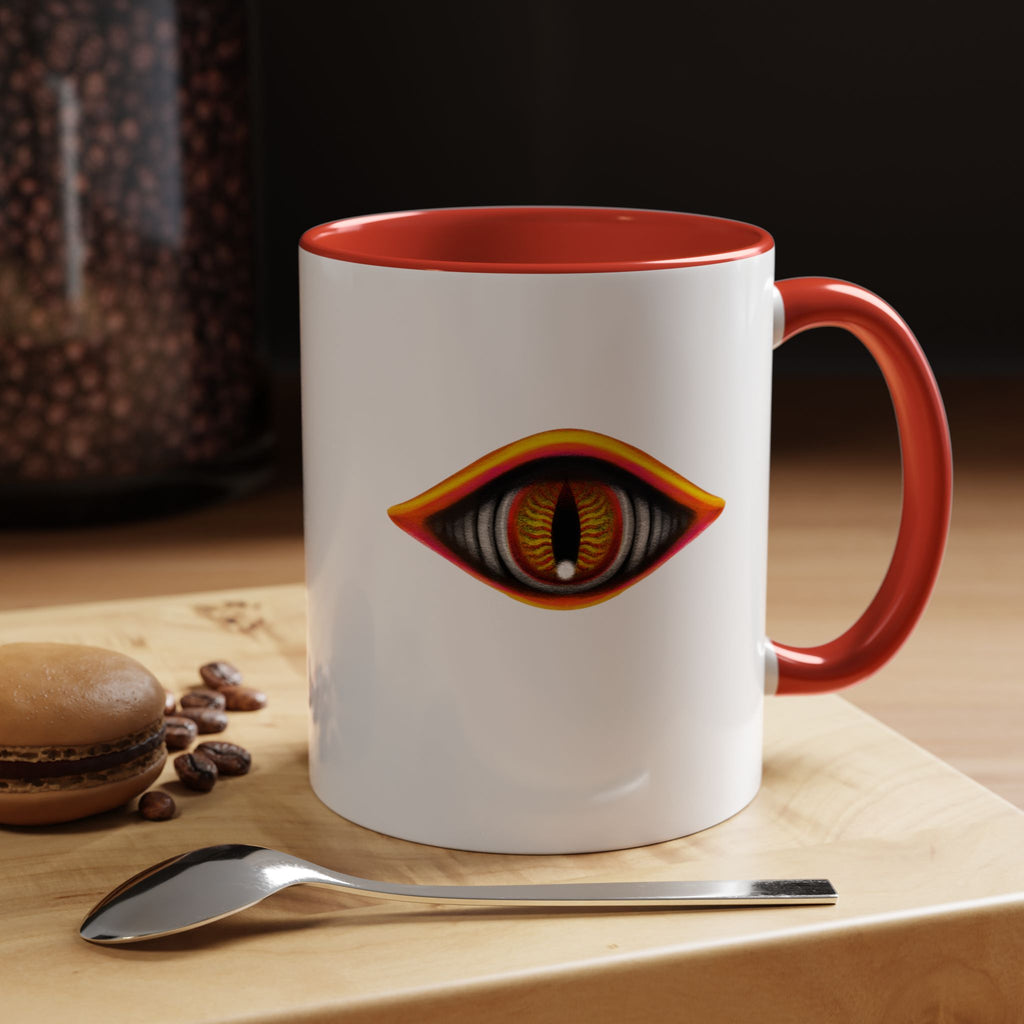 “dragon eye” Accent Coffee Mug (11, 15oz)