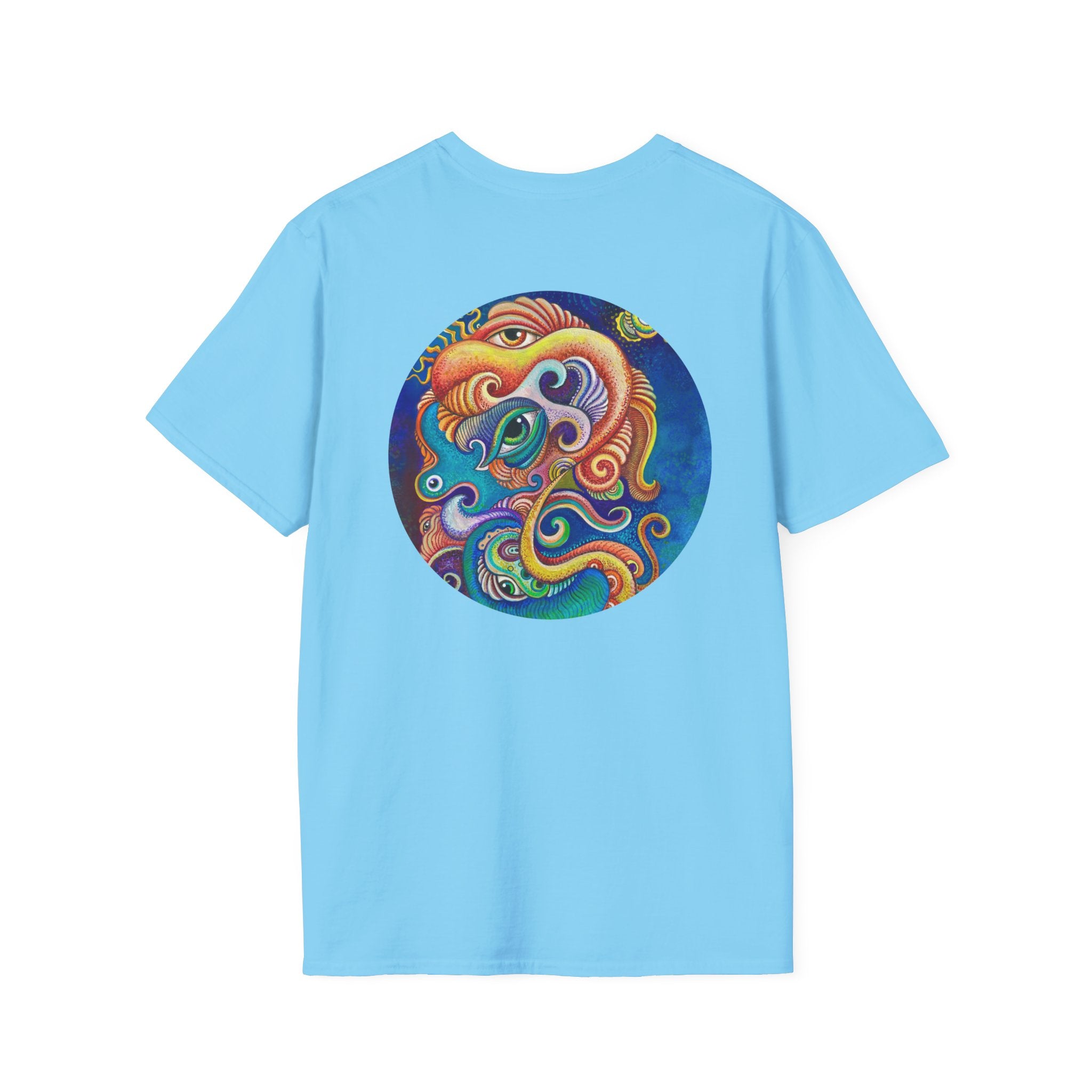 Unisex Softstyle Keyhole T-Shirt