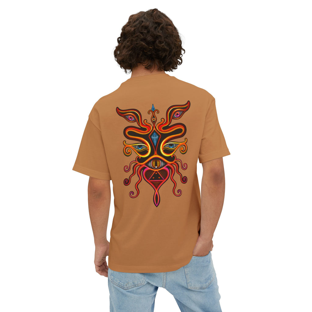 Mystic Eye Tee — Psychedelic Neon Third-Eye Graphic T-Shirt