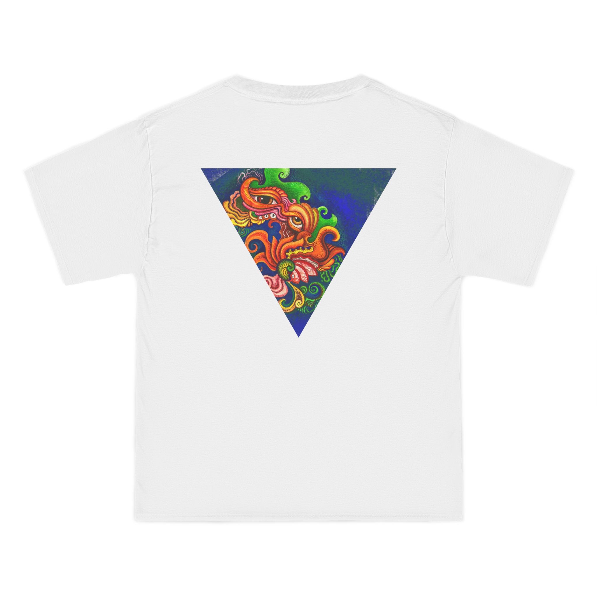 Psychedelic Triangle Graphic T-Shirt #tg23512