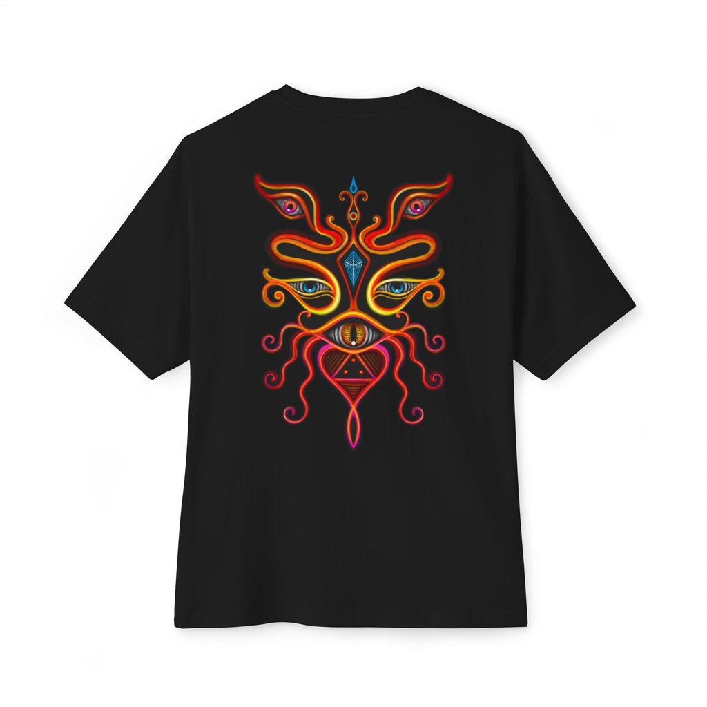 Mystic Eye Tee — Psychedelic Neon Third-Eye Graphic T-Shirt