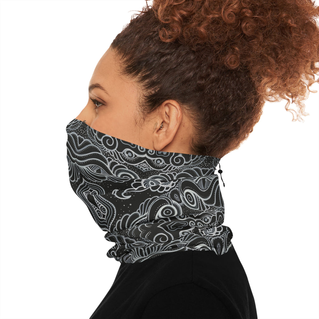 Winter Neck Gaiter With Drawstring #ag65134