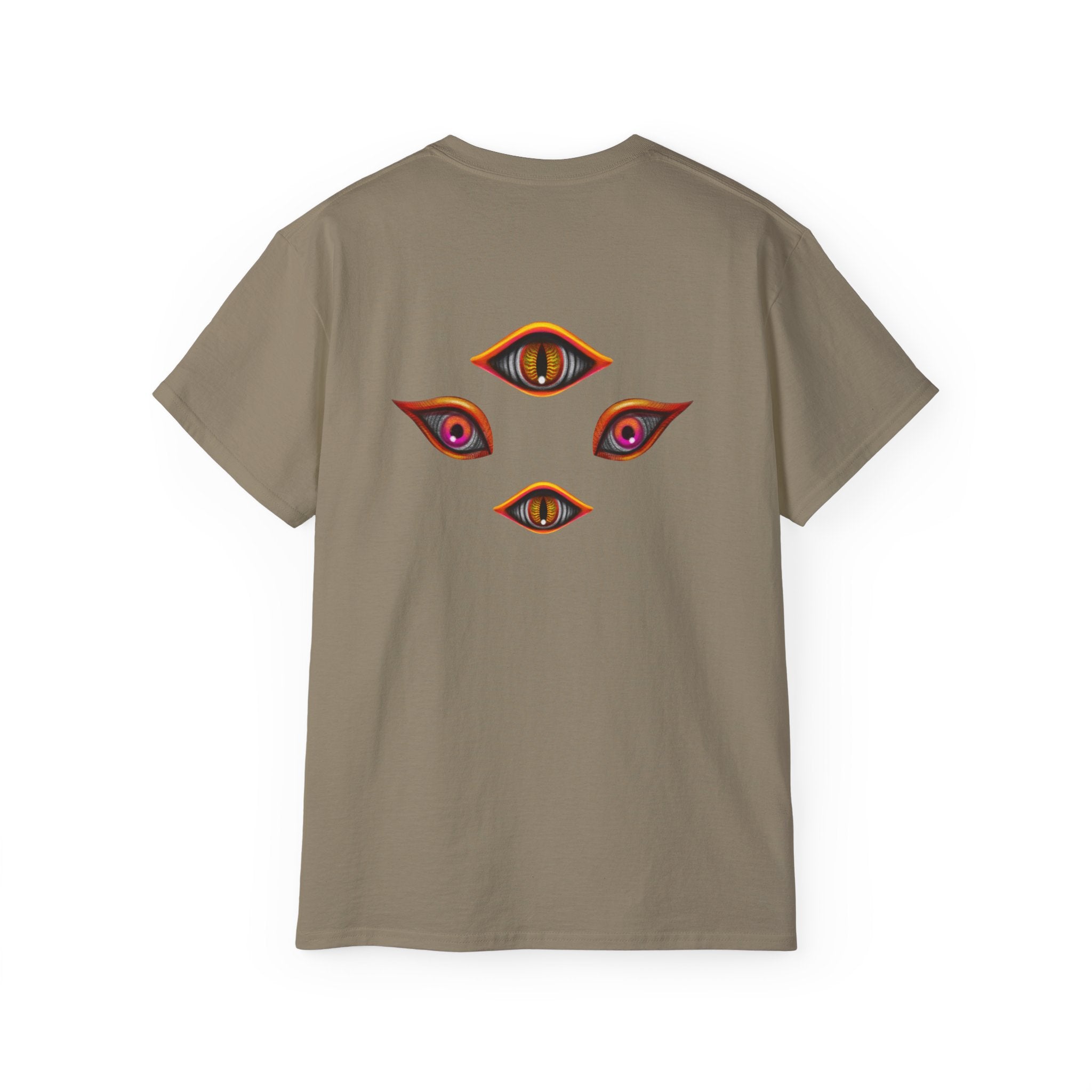 Mystic Eyes Graphic Tee — Psychedelic All-Seeing Eye T-Shirt #hfs84300