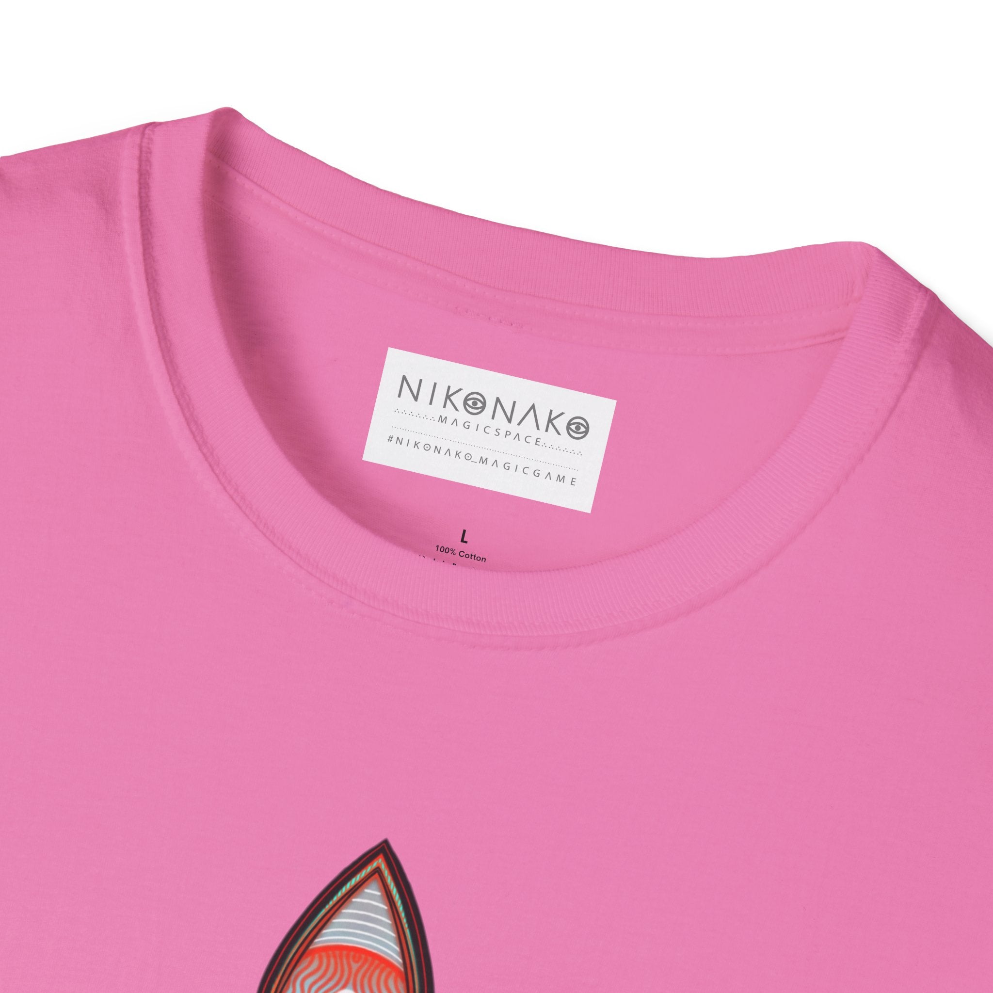 Geometric Tribal Pattern T-Shirt | Kaleidoscope Triangle Eye Motif