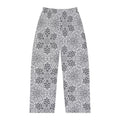 Women's Pajama Pants — Monochrome Kaleidoscope Lounge Pants #lp47766