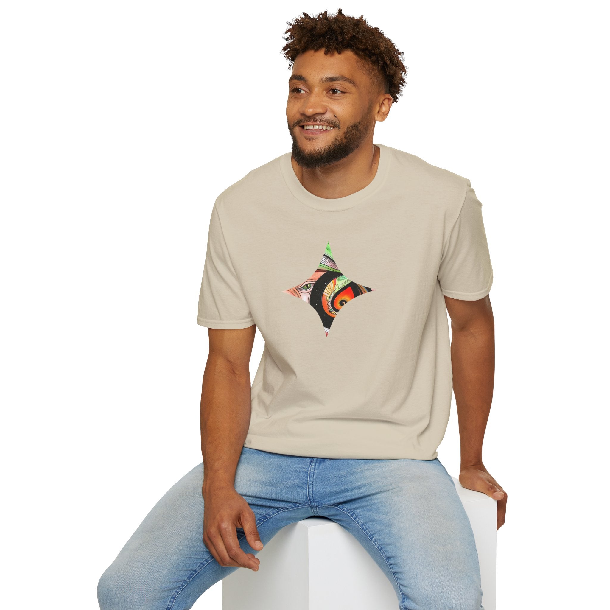Unisex Softstyle Star T-Shirt #n77431