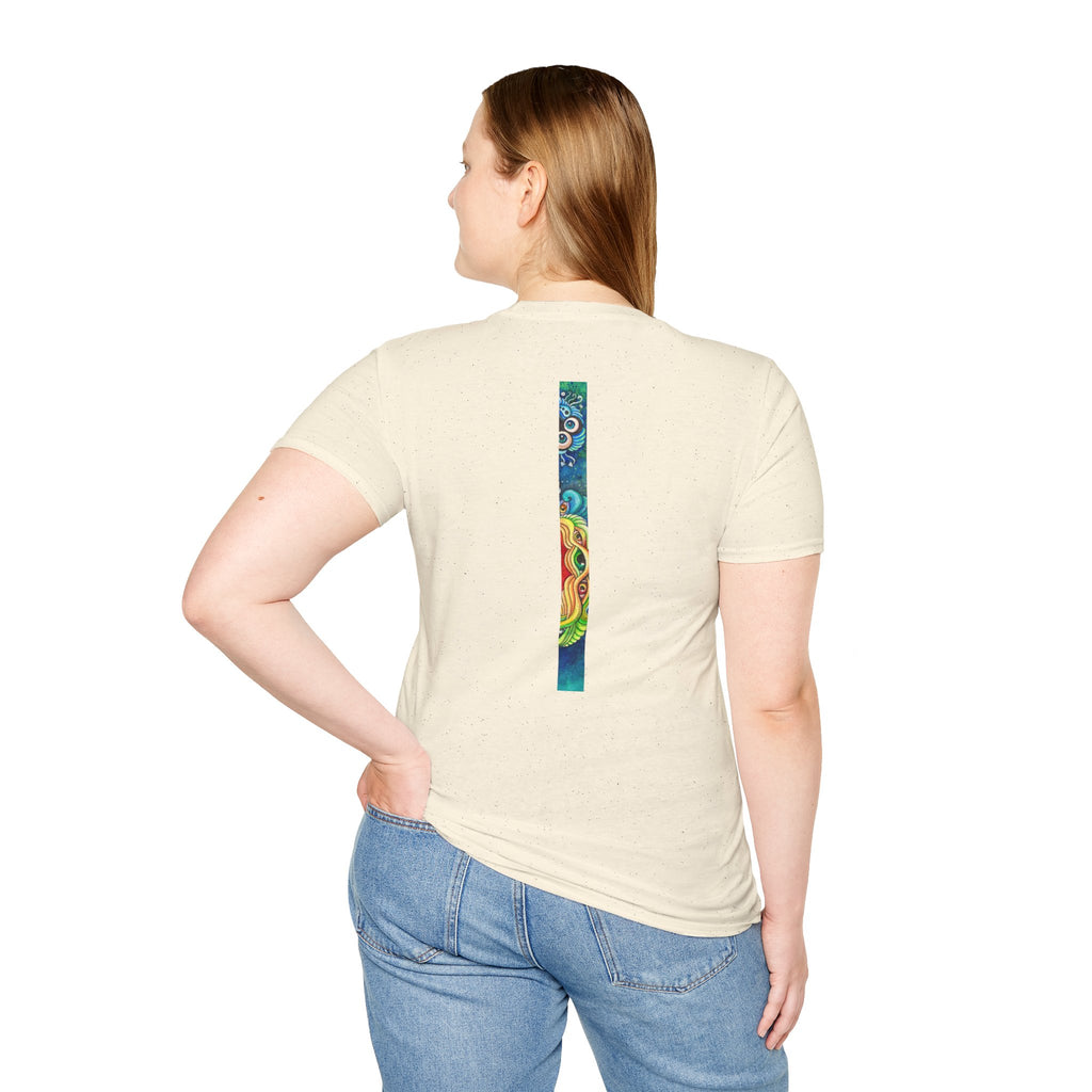 Psychedelic Prism Triangle T-Shirt #h7432887
