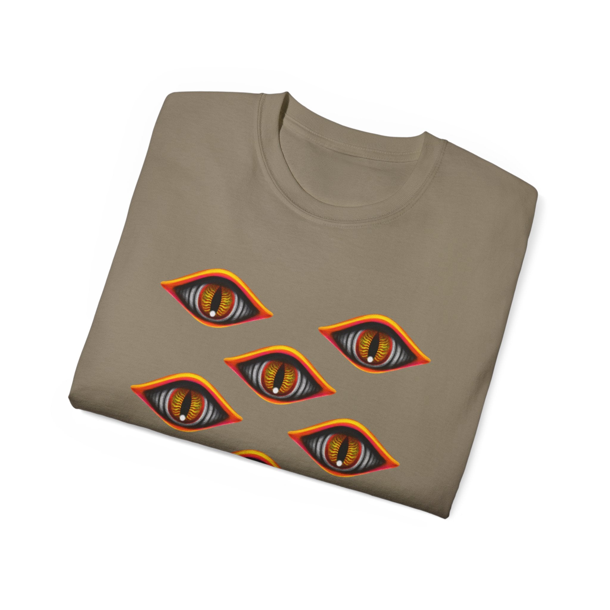 Mystic Eyes Graphic Tee — Psychedelic All-Seeing Eye T-Shirt #hfs84300