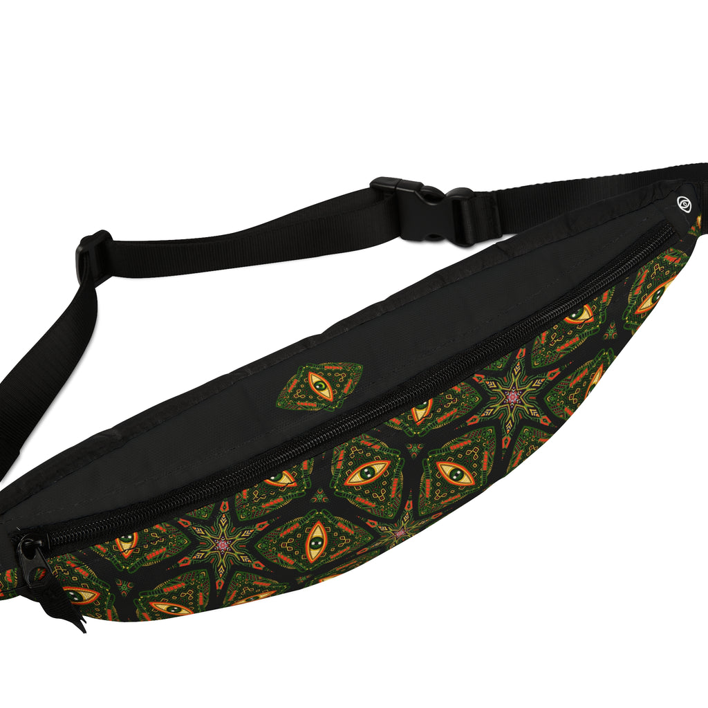 Fanny Pack — Bohemian Kaleidoscope Eye Pattern Hip Bag #s234866