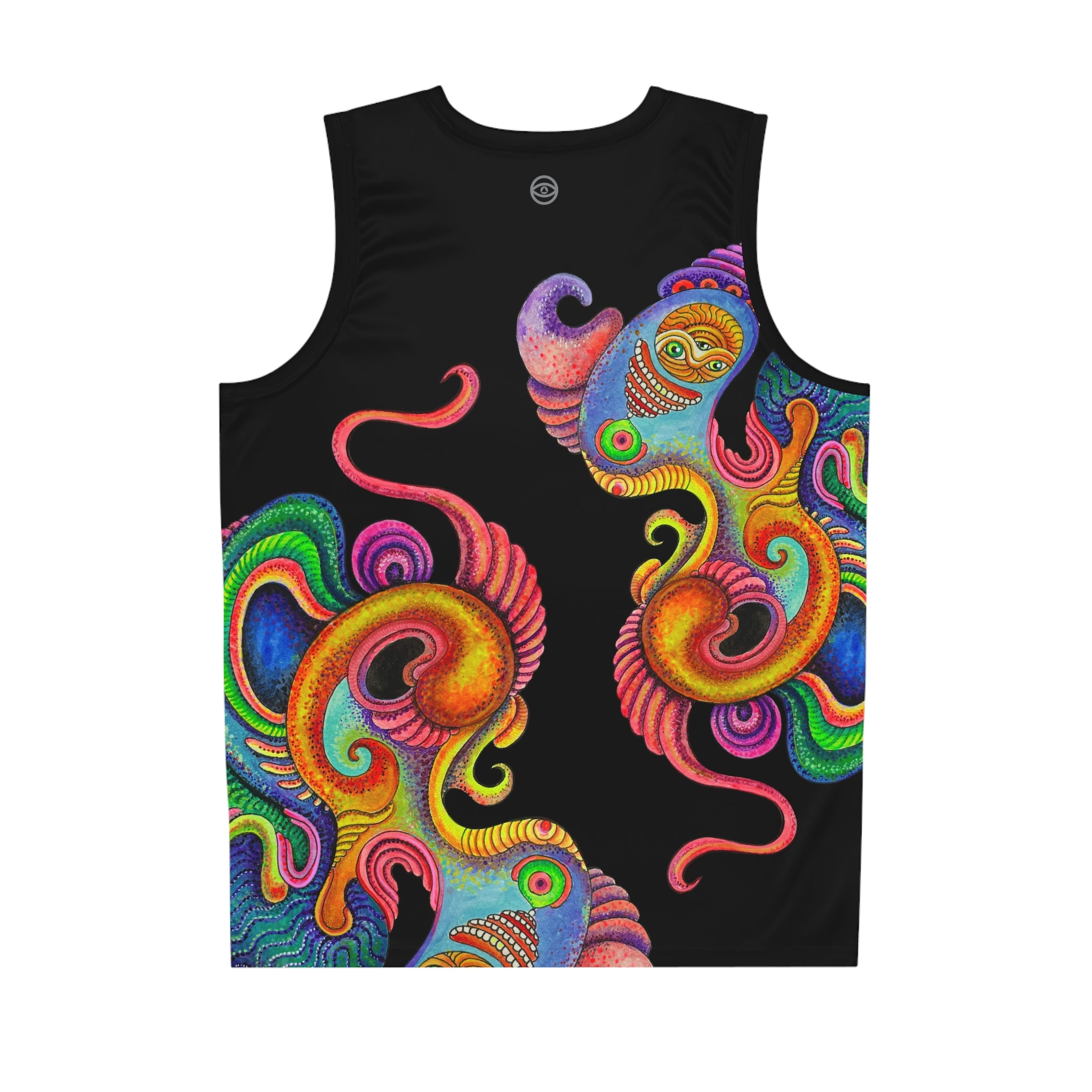 Psychedelic Swirl Basketball Jersey #k976369