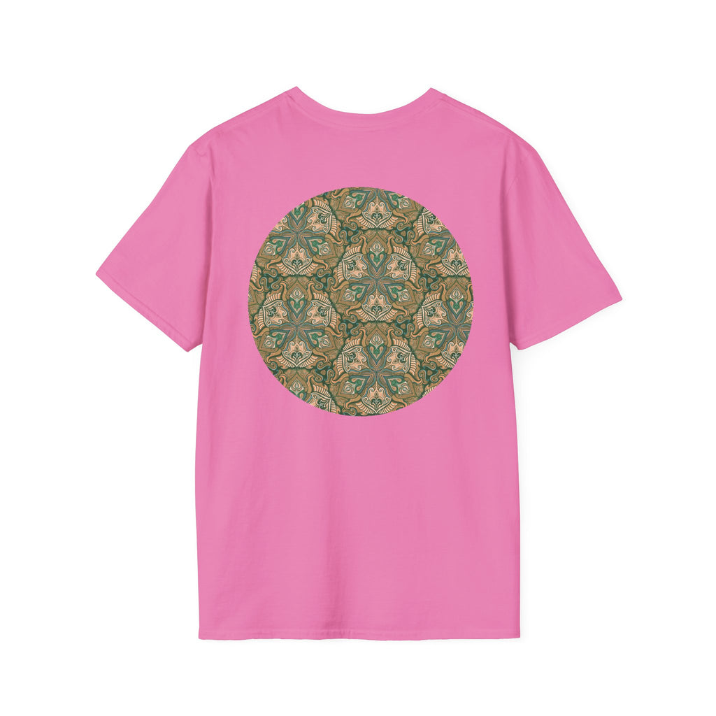 Green Celtic Knot Mandala T-Shirt | Floral Shamrock Pattern