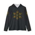 Men's Hoodie — Kaleidoscope Eye Geometric Warmup Hoodie #y98457