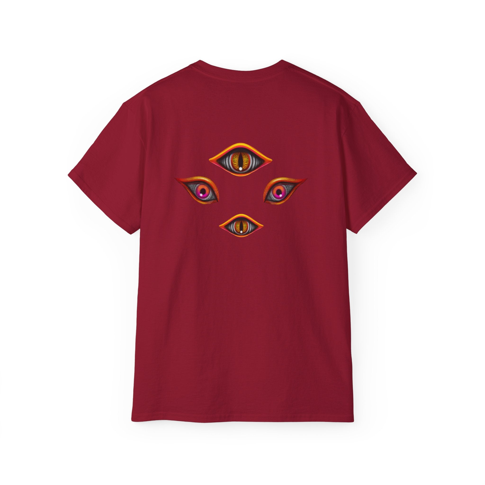 Mystic Eyes Graphic Tee — Psychedelic All-Seeing Eye T-Shirt #hfs84300