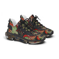 Women's Mesh Sneakers — Vintage Swirl Pattern Athletic Shoes #f3555522