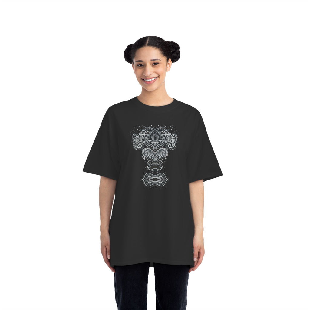 Mystic Symmetry Graphic T-Shirt — Intricate Mirror Design #thm22