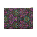 Floral Kaleidoscope Accessory Pouch