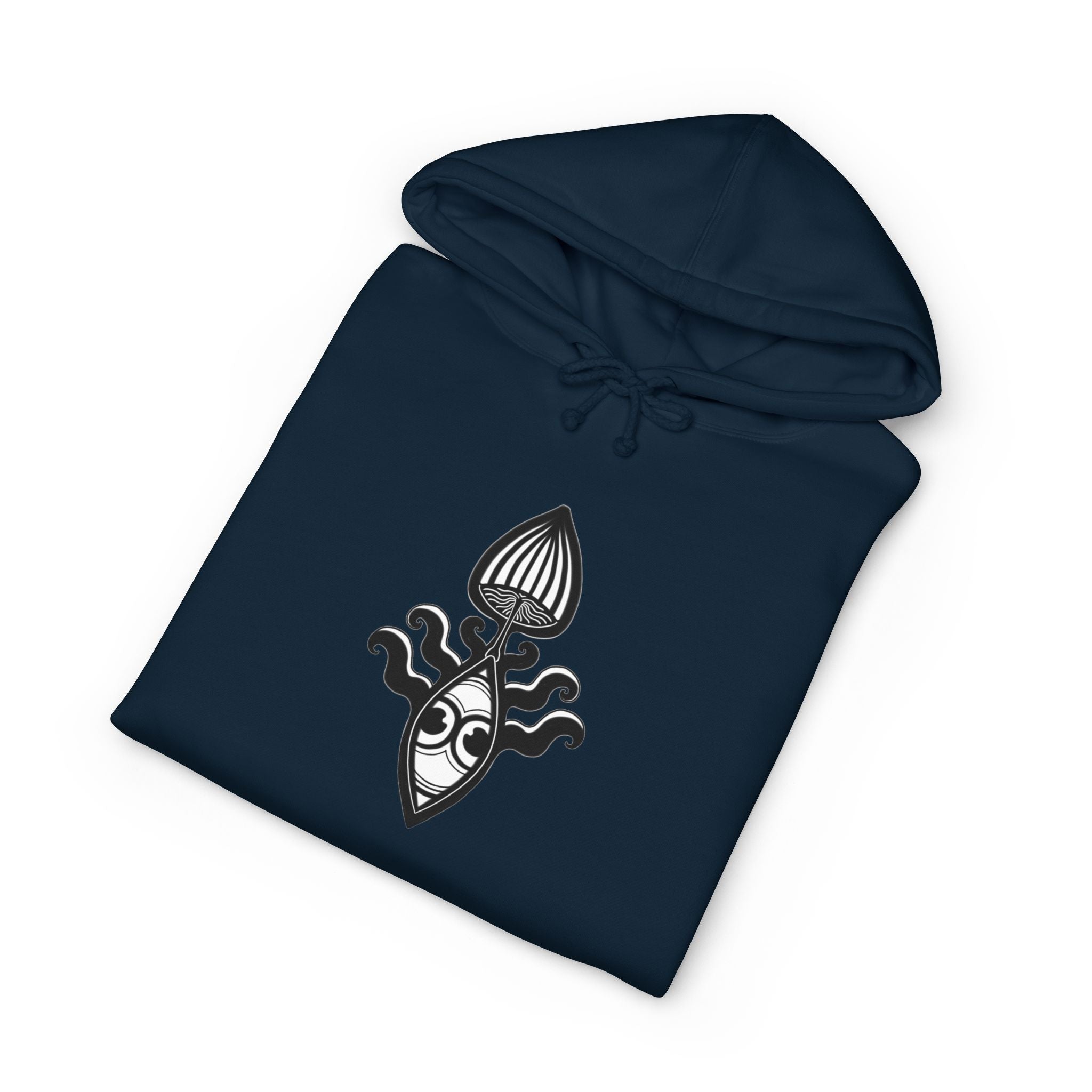 Hoodie — Intricate Black Tribal Mandala Skull Design #x8765467