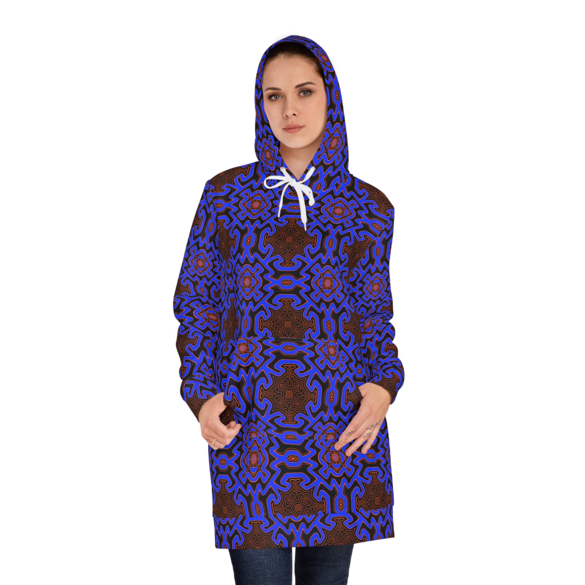 Women's Hoodie Dress (AOP) #d1445