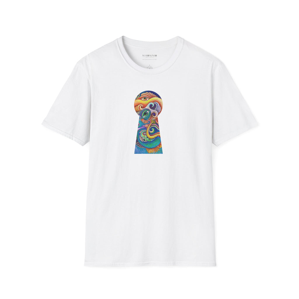 Unisex Softstyle Keyhole T-Shirt