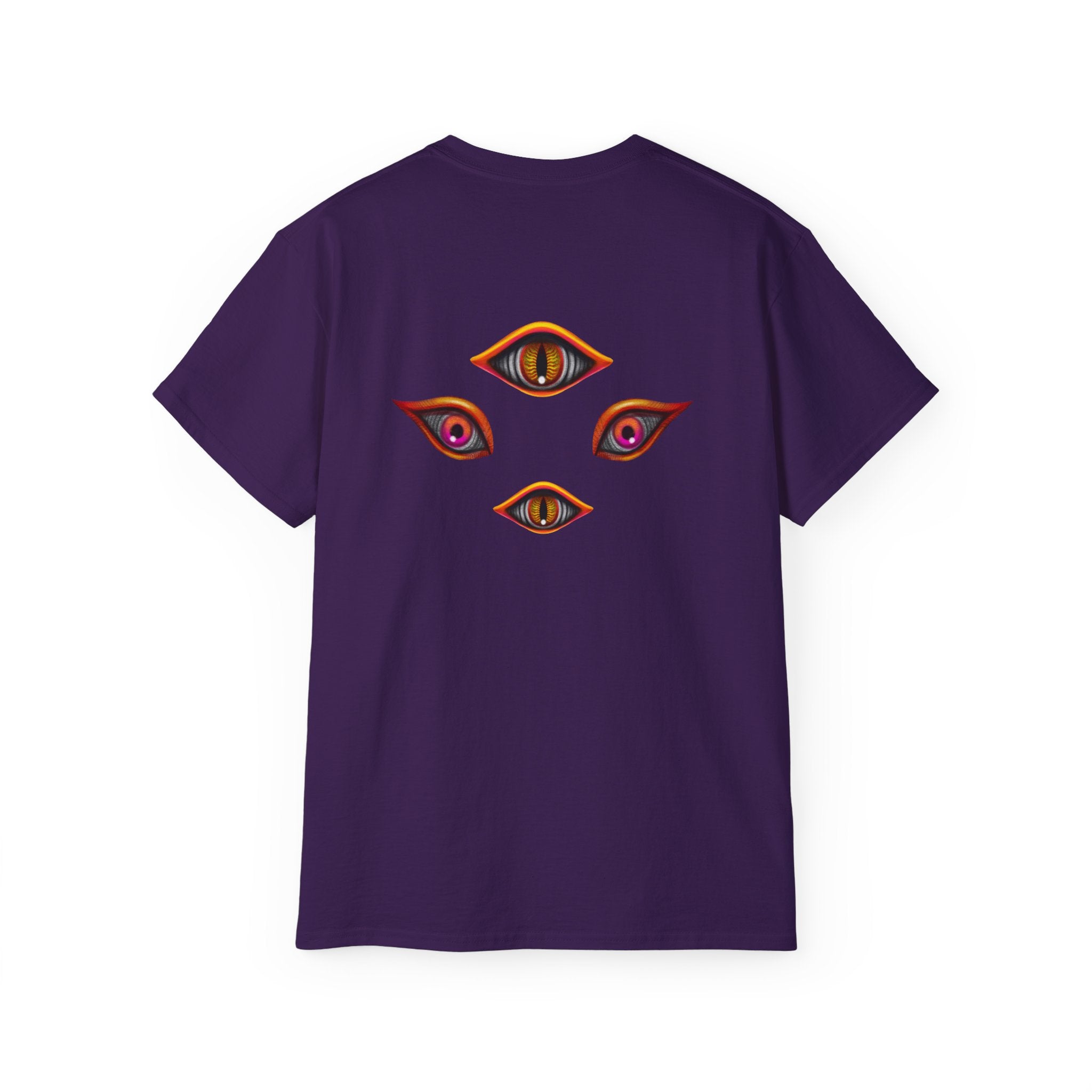 Mystic Eyes Graphic Tee — Psychedelic All-Seeing Eye T-Shirt #hfs84300
