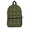 Green Mandala Backpack — Boho Floral Pattern Daypack for School & Travel #lhf975487