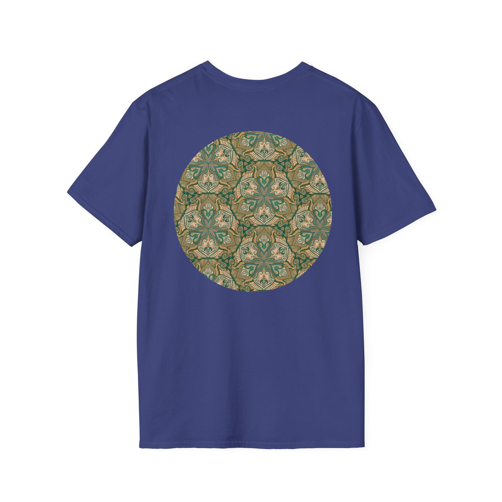 Green Celtic Knot Mandala T-Shirt | Floral Shamrock Pattern