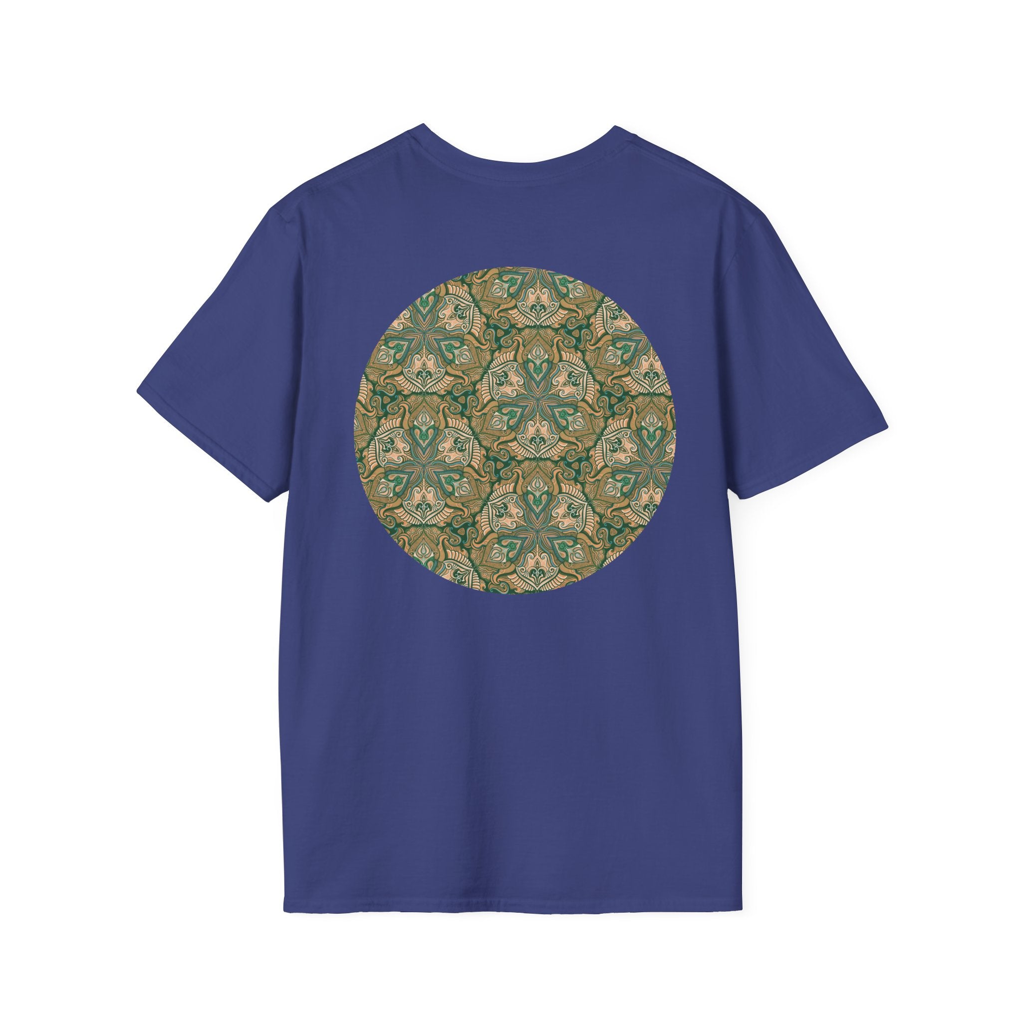 Green Celtic Knot Mandala T-Shirt | Floral Shamrock Pattern