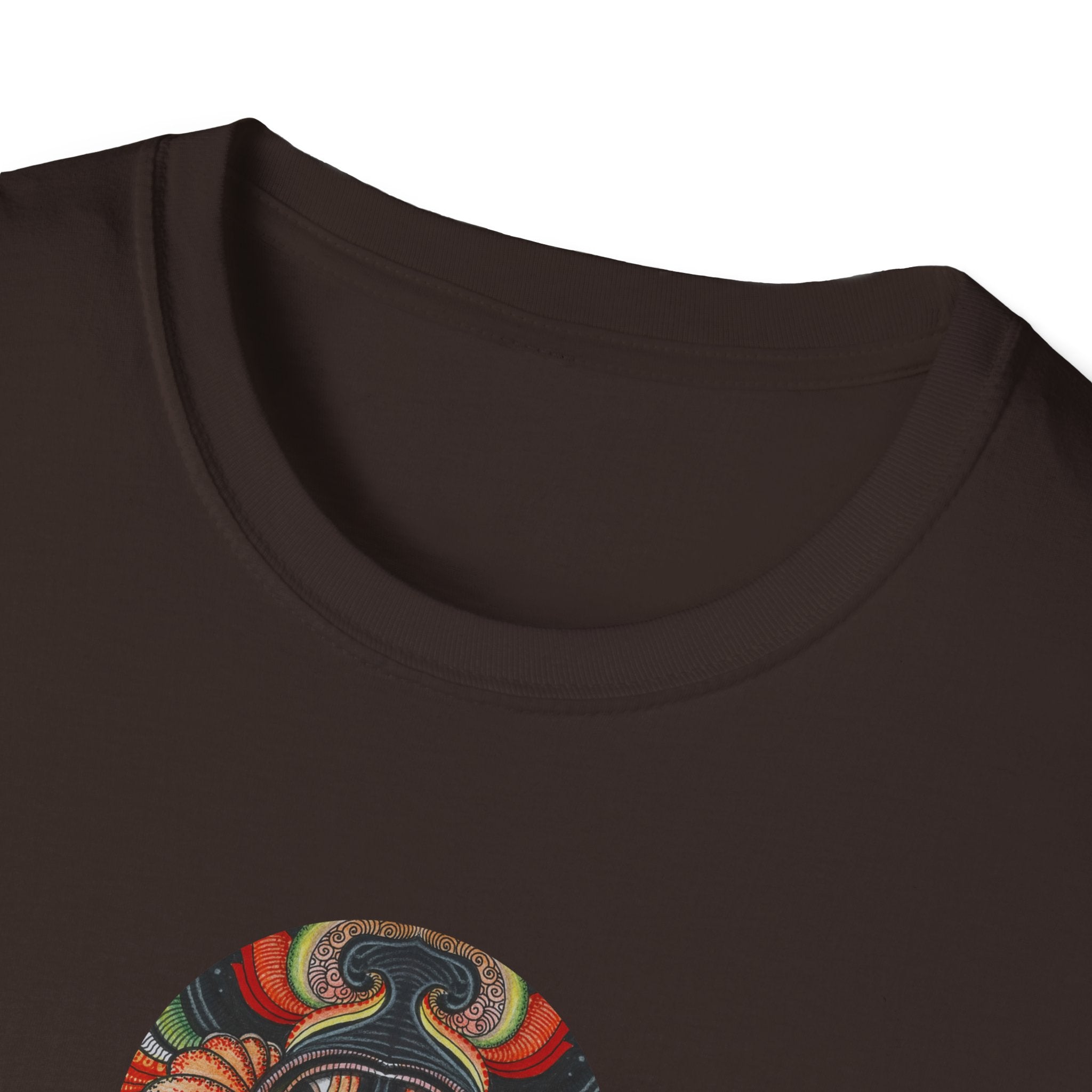 Keyhole & Star Psychedelic Graphic T-Shirt #fd763