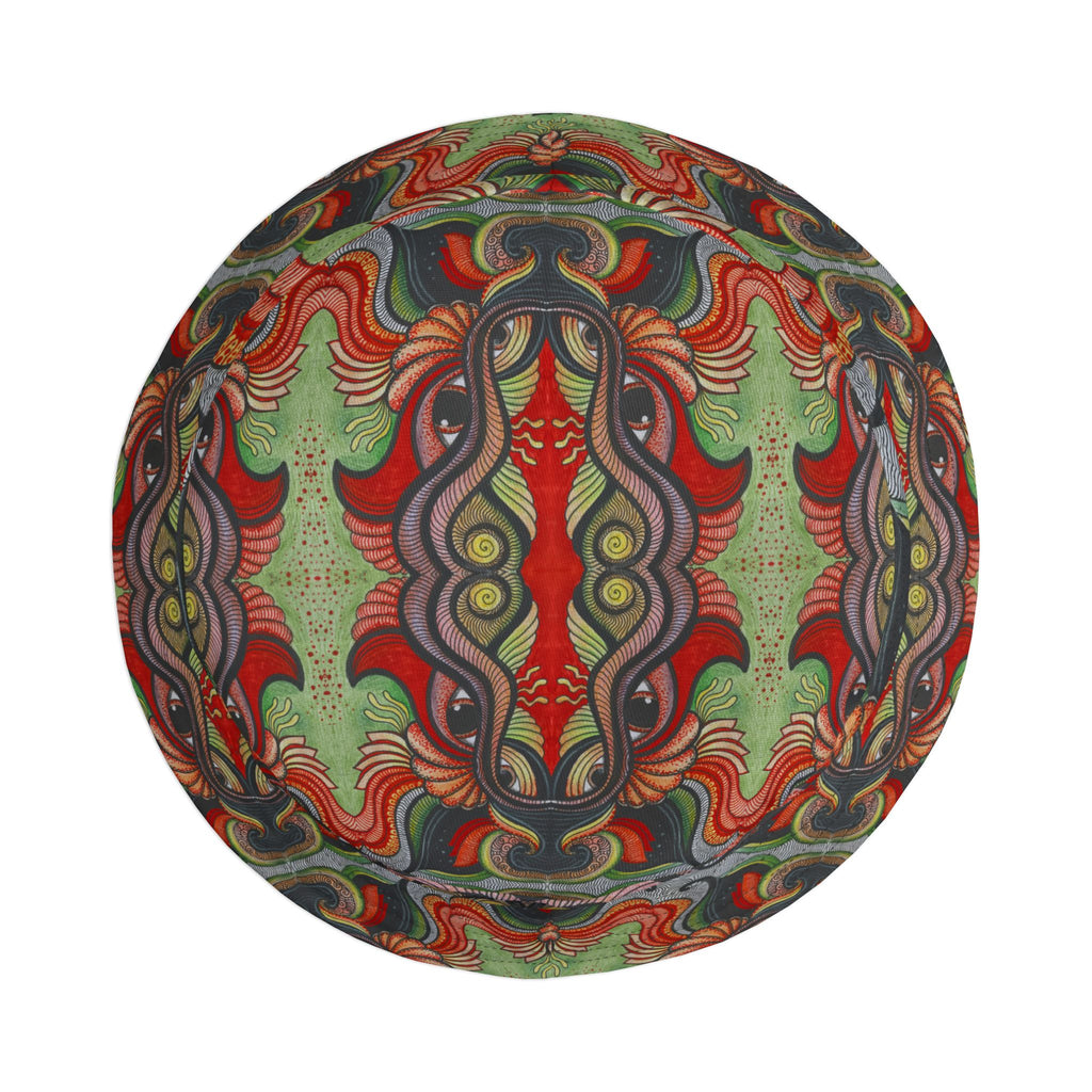 Psychedelic Floral Bucket Hat – Retro Boho Patterned Sun Hat #d2476543