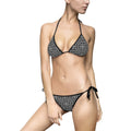Skull Lace Pattern Bikini — Women’s Tie-Side Two-Piece Swimsuit #r97467