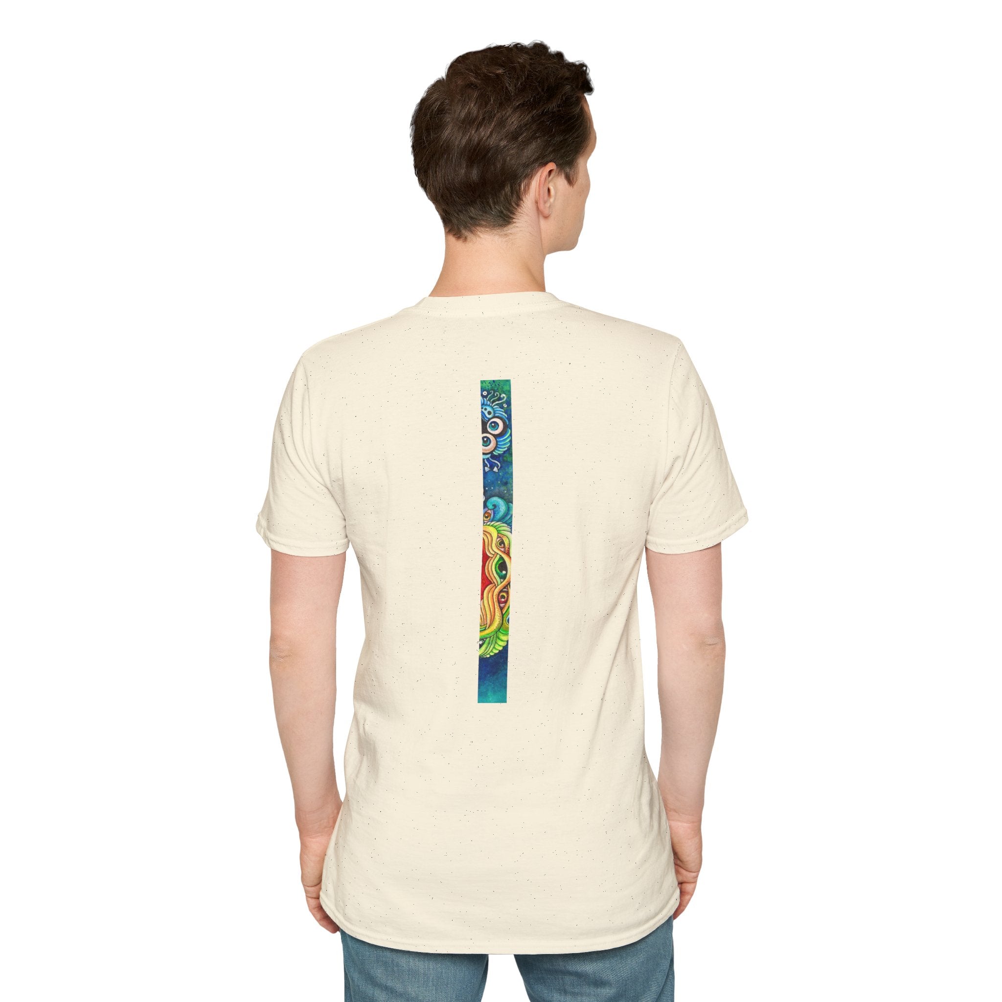 Psychedelic Prism Triangle T-Shirt #h7432887