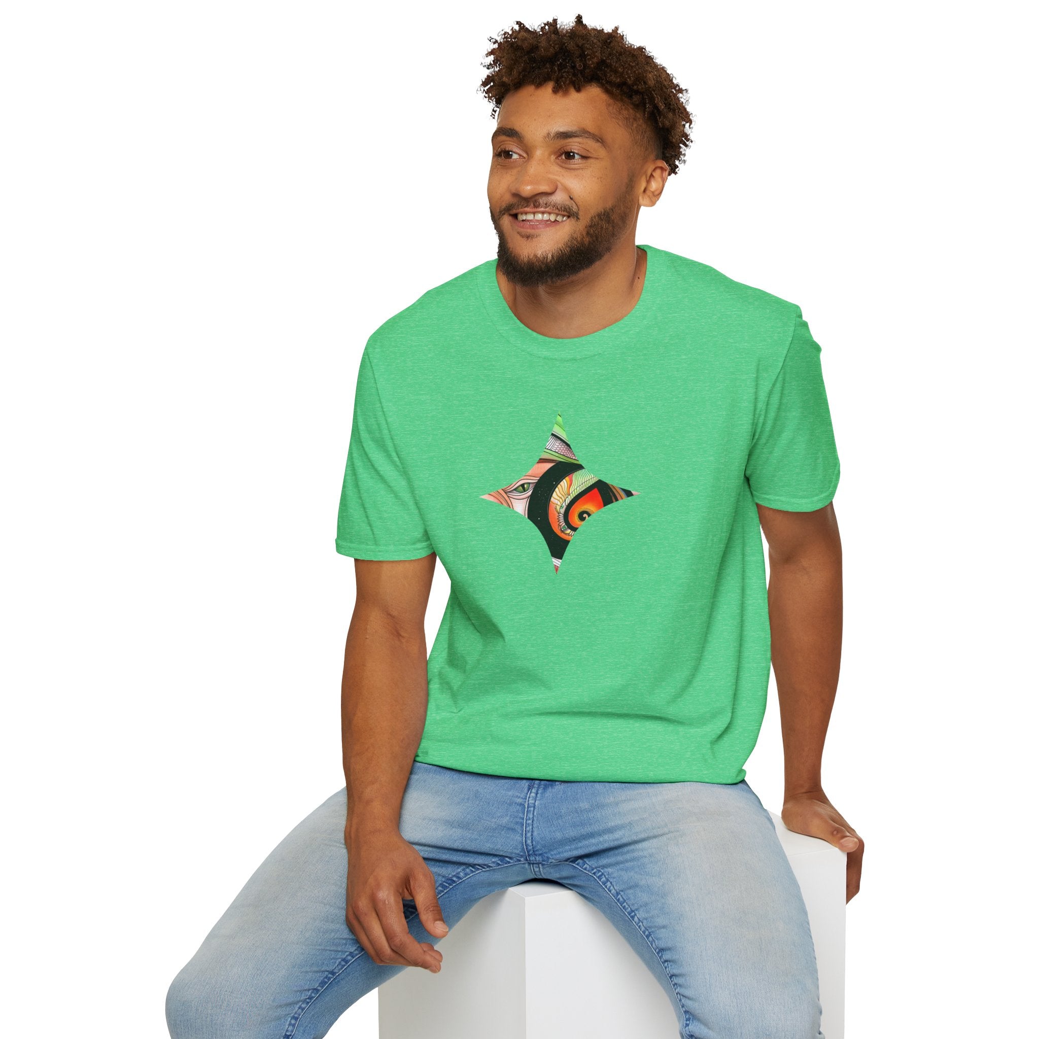 Unisex Softstyle Star T-Shirt #n77431