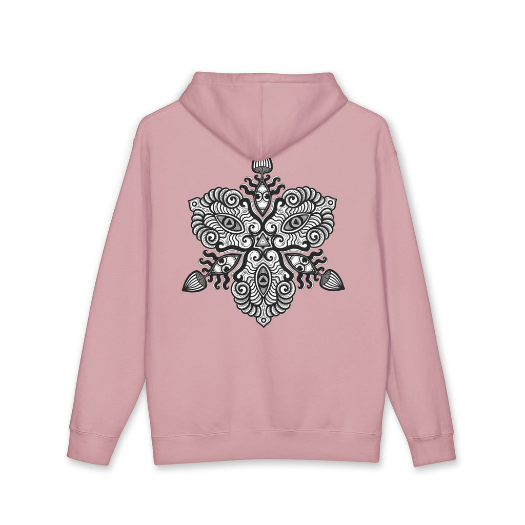 Hoodie — Intricate Black Tribal Mandala Skull Design #x8765467