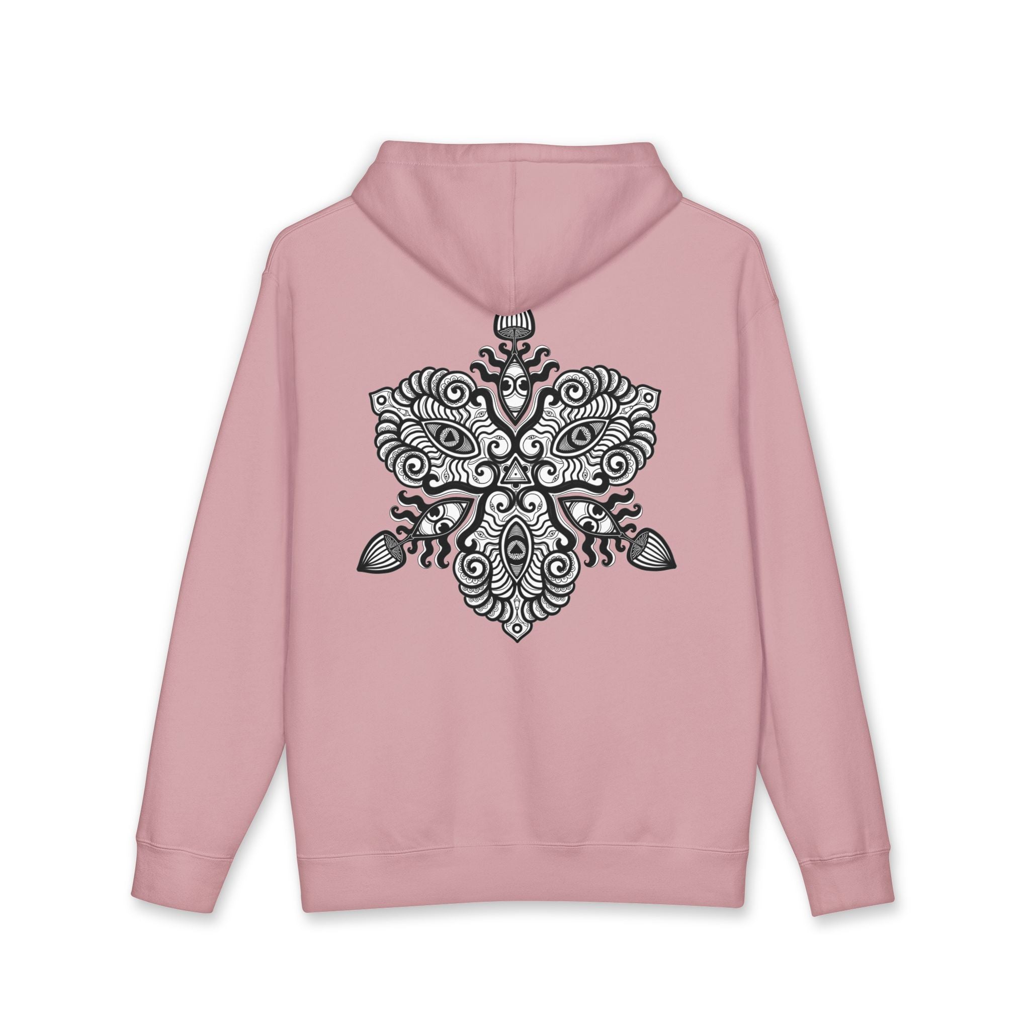 Hoodie — Intricate Black Tribal Mandala Skull Design #x8765467