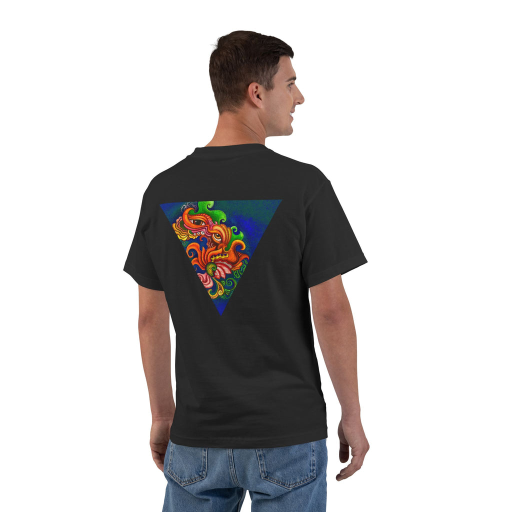 Psychedelic Triangle Graphic T-Shirt #tg23512