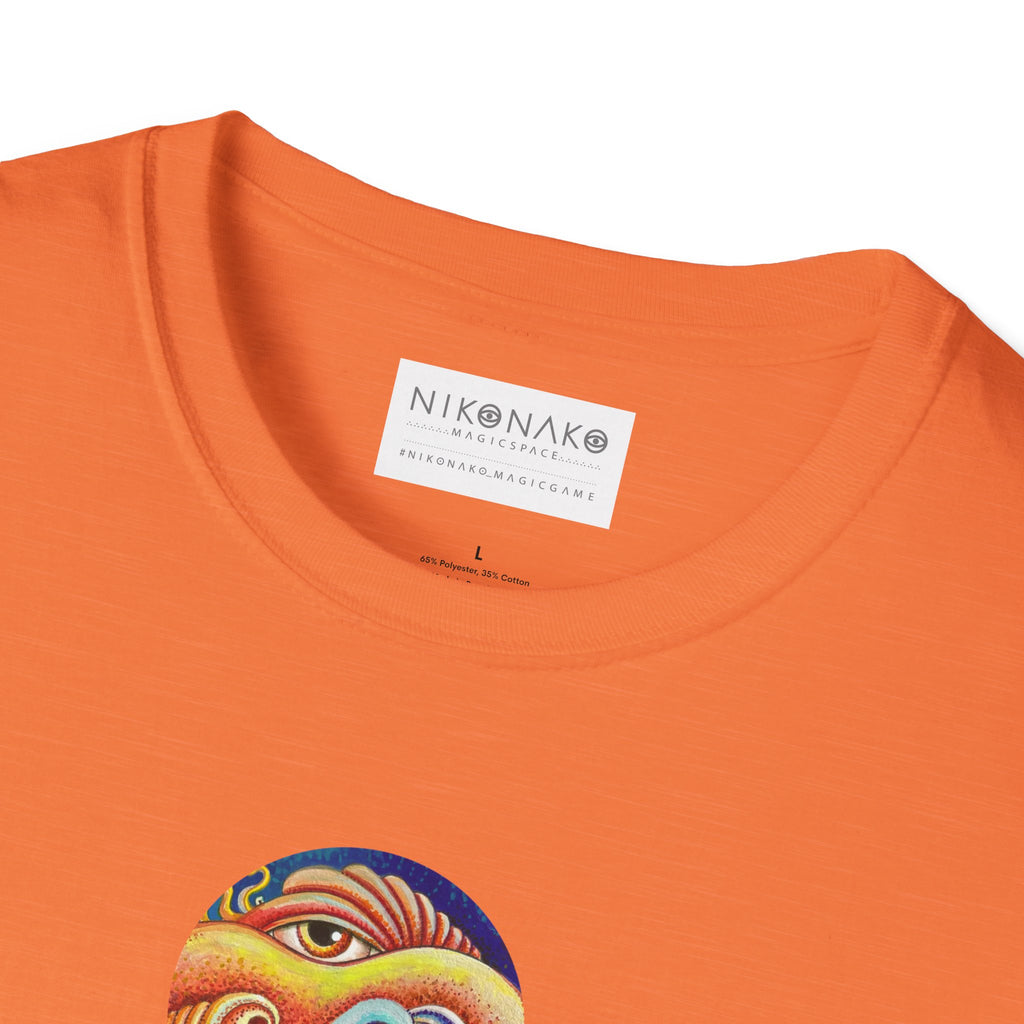 Unisex Softstyle Keyhole T-Shirt