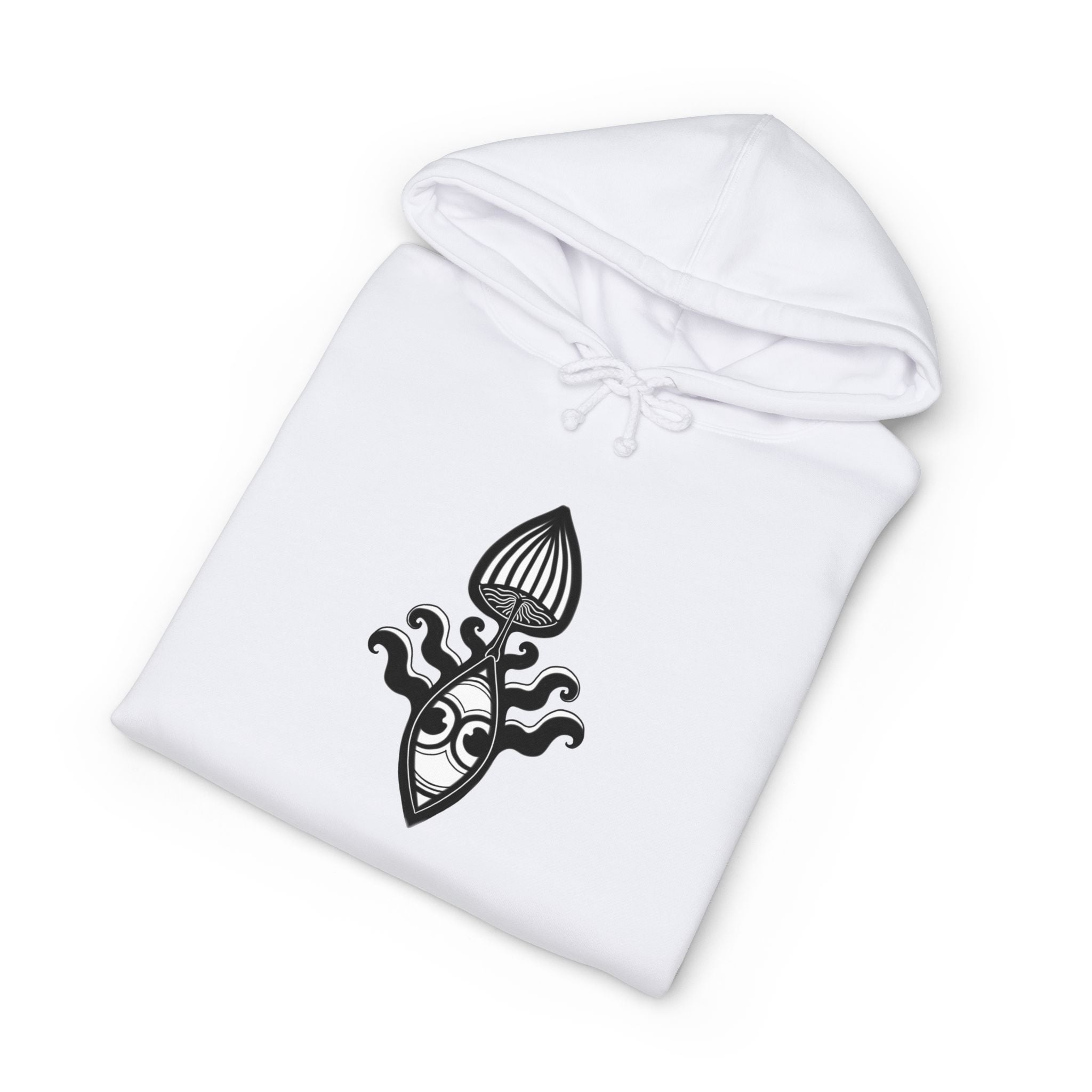 Hoodie — Intricate Black Tribal Mandala Skull Design #x8765467