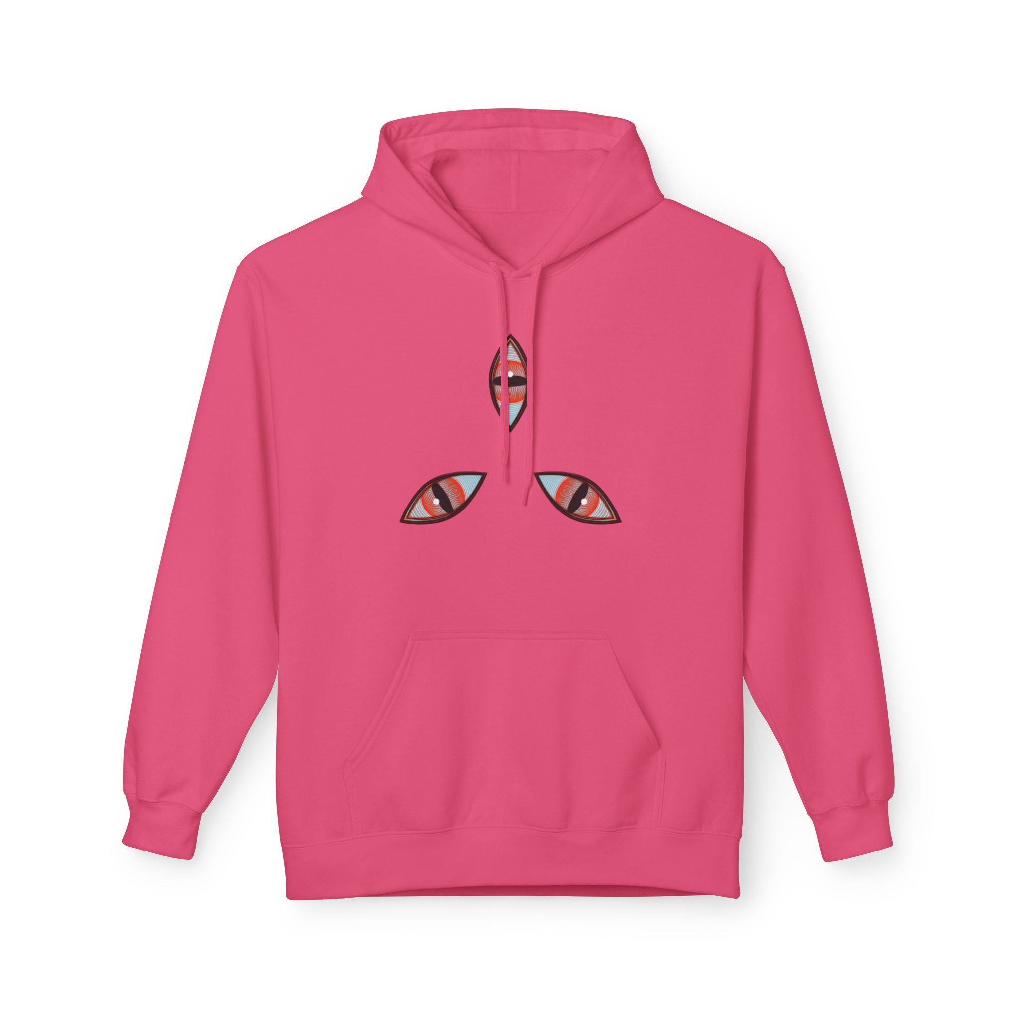 Geometric Kaleidoscope Triangle Hoodie | Symmetrical Abstract Pattern