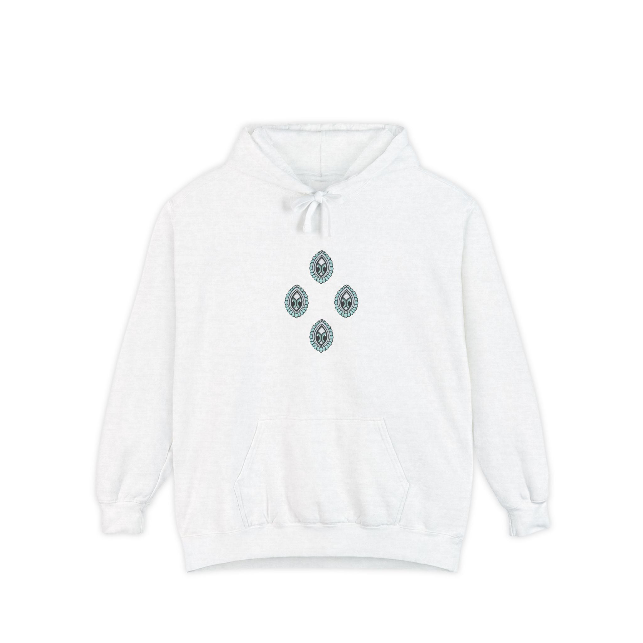 Hoodie — Geometric Mystic Pattern Diamond Back Print #gmh13