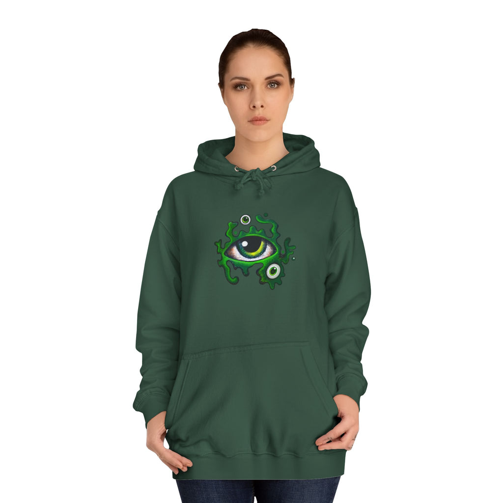 Green Eye Graphic Hoodie #r9764567