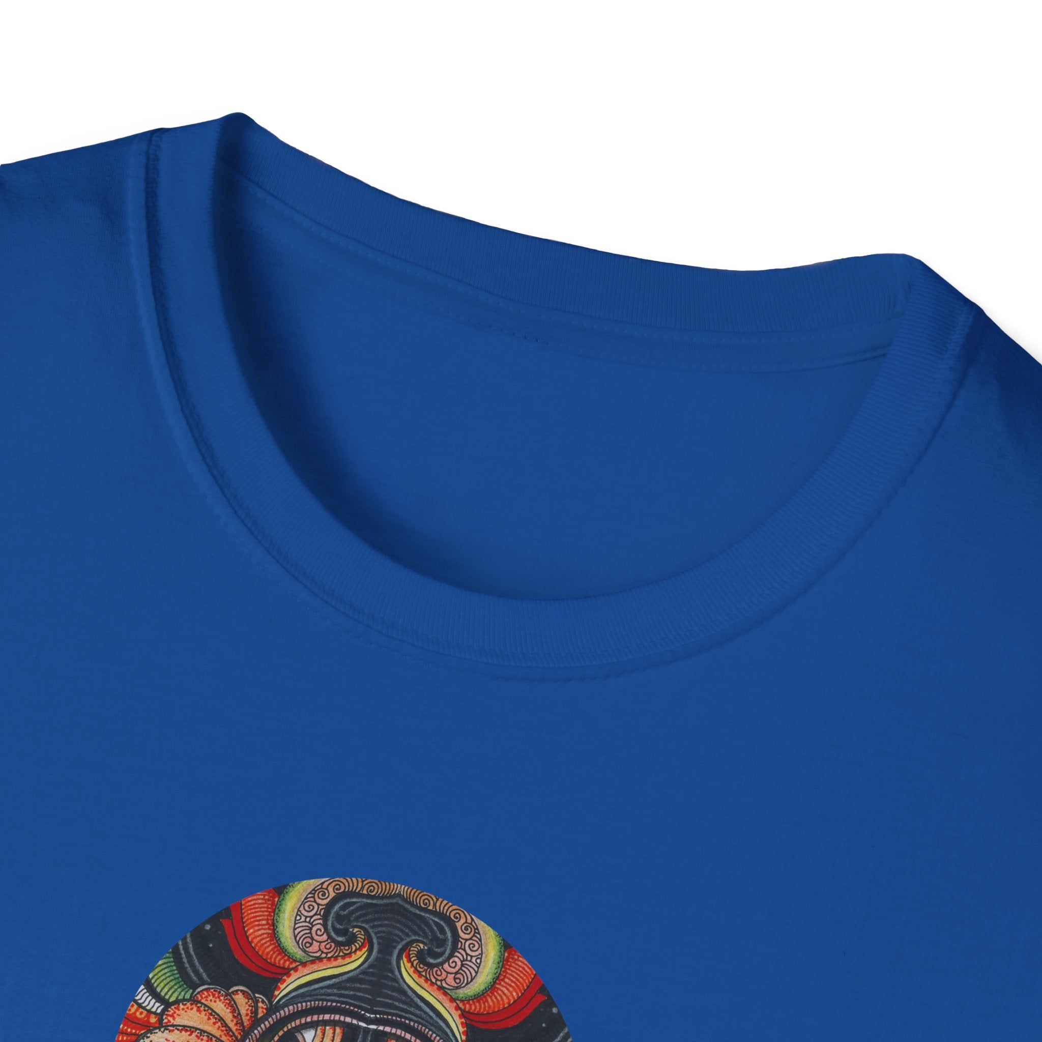 Keyhole & Star Psychedelic Graphic T-Shirt #fd763