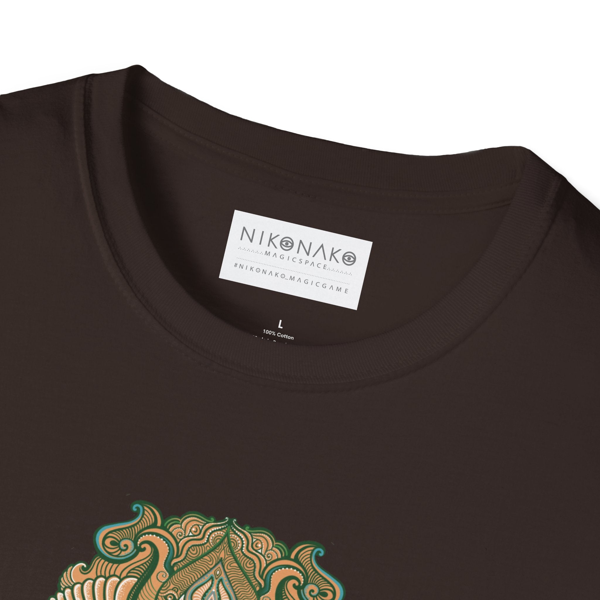 Green Celtic Knot Mandala T-Shirt | Floral Shamrock Pattern