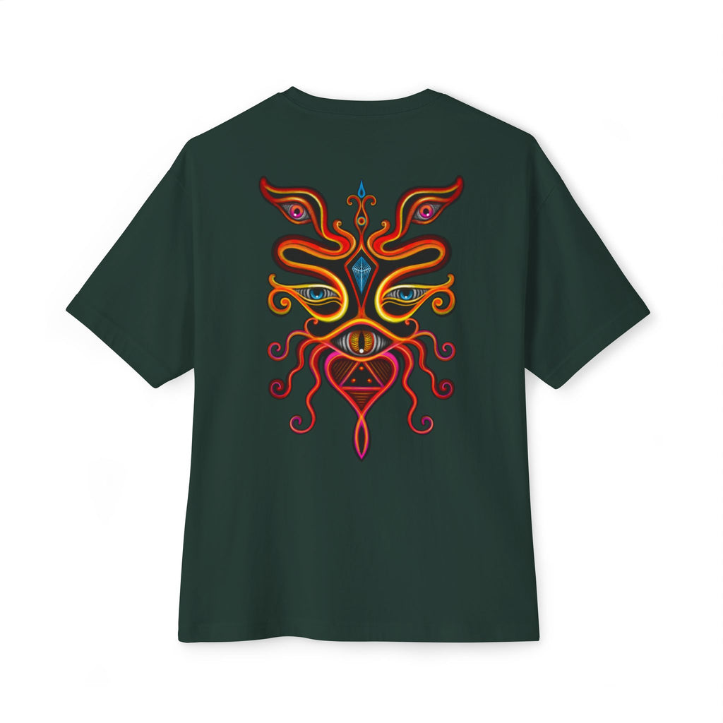 Mystic Eye Tee — Psychedelic Neon Third-Eye Graphic T-Shirt